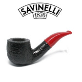 Savinelli - Mini Rustic Red Stem 601 - 6mm Filter