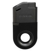 Dissim - Inverted Lighter - Soft Flame Pipe Lighter - Black Grey