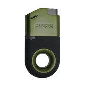 Dissim - Inverted Lighter - Soft Flame Pipe Lighter - Green