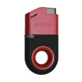 Dissim - Inverted Lighter - Soft Flame Pipe Lighter - Red