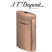 S.T. Dupont - MiniJet - Single Jet Torch Lighter - Brushed Copper