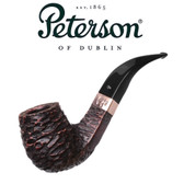 Peterson - Christmas Pipe 2021  - Rusticated Milverton - 9mm Filter 