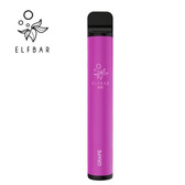 Elf Bar - 600 - Grape - Disposable Vape - 20mg