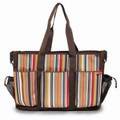 Skip Hop Diaper Bag Duo Double Deluxe Uptown Stripe