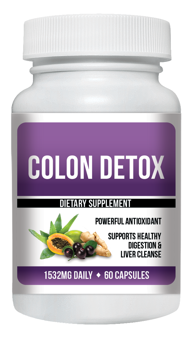 Colon Detox, 500 mg 90 capsule, Republica Bio