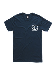 SEA IS ANGRY - Navy Knucklehead T-shirt