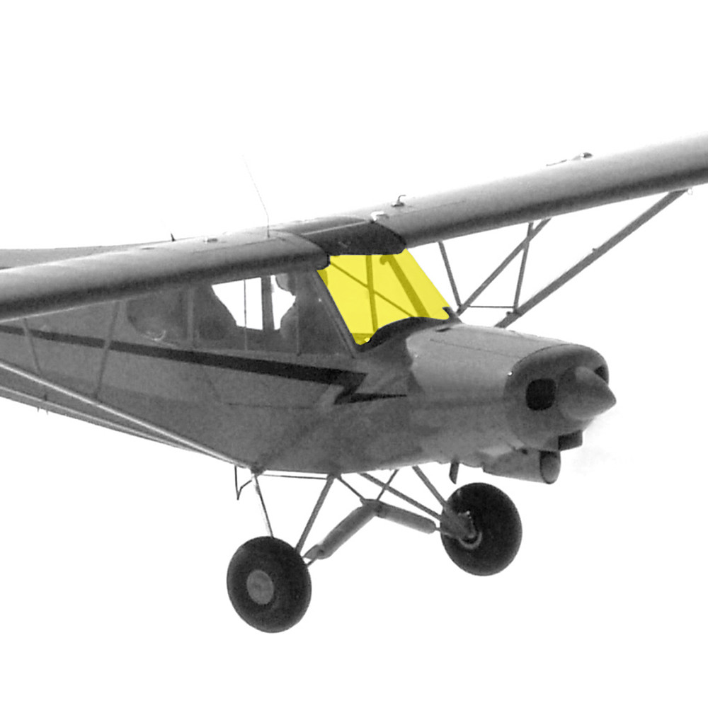 12248-000 PIPER PA-18 WINDSHIELD - 95HP - Univair Aircraft Corporation