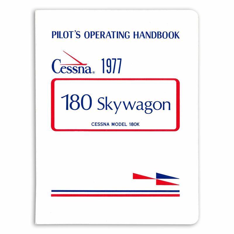 D1086 13 CESSNA 180K PILOTS OPERATING HANDBOOK 1977