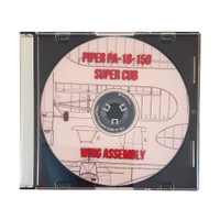 PB18-150DVD   PIPER PA-18 150HP WING ASSEMBLY DVD