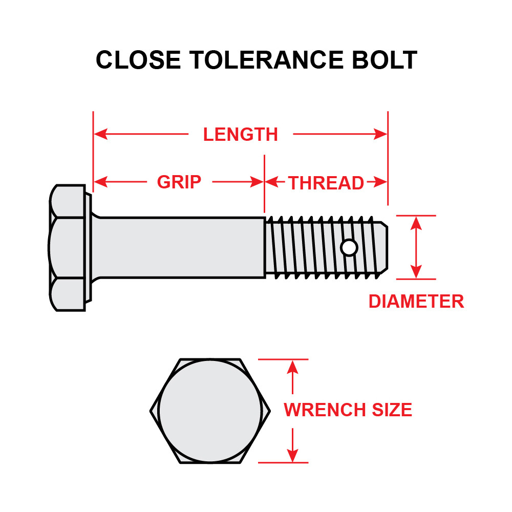 an174-33-close-tolerance-bolt-1-4-x-3-13-32-inch-univair-aircraft