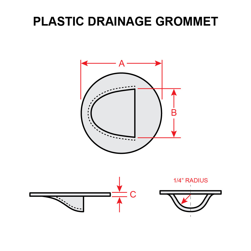 drain grommet