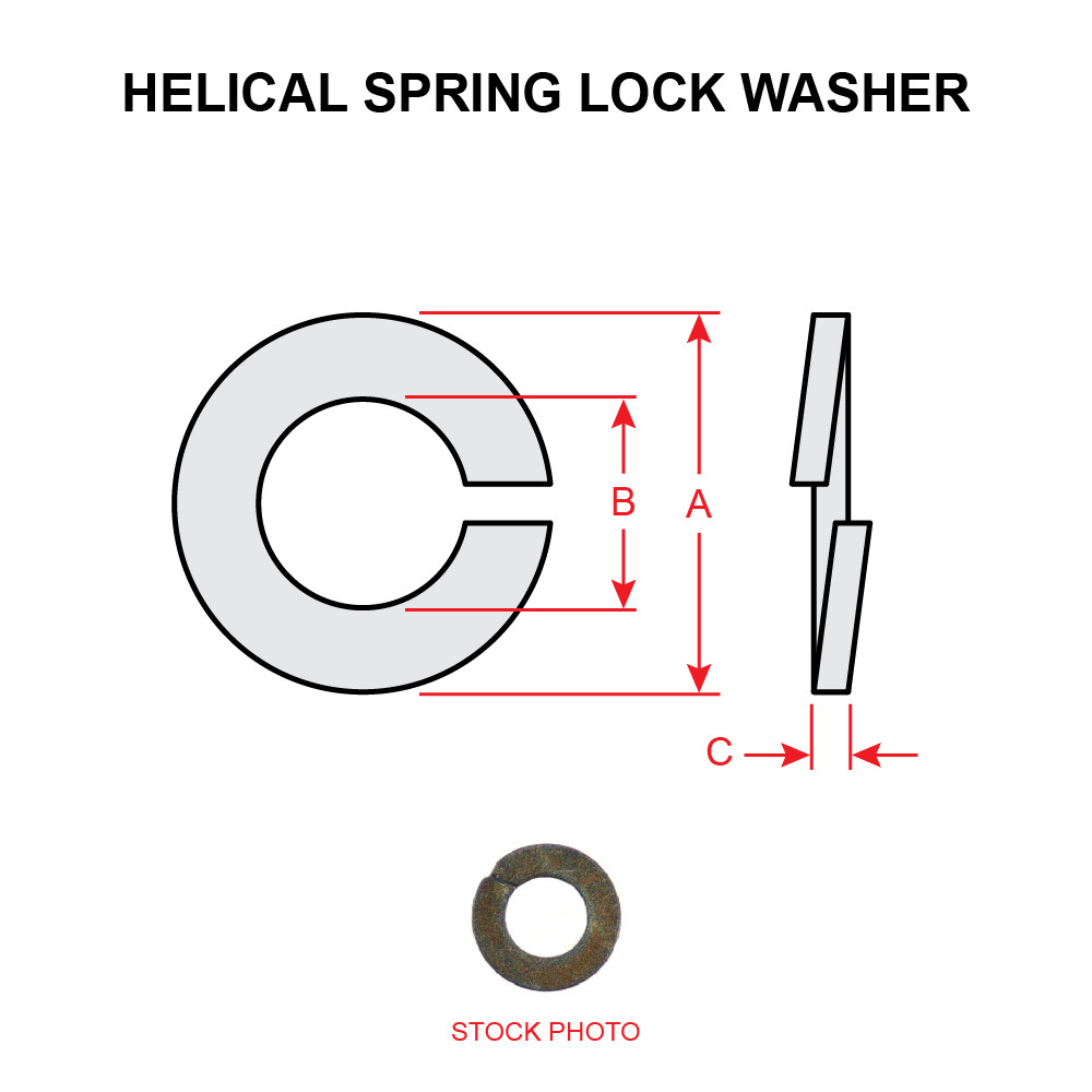 Spring Lock 1 4 Kohler KHX-20-1-S Washer 