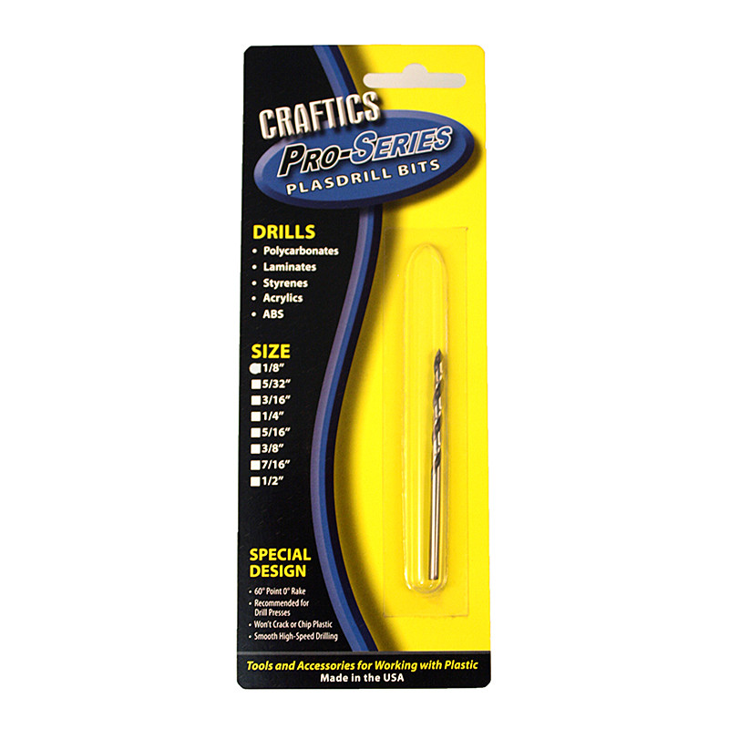 SPD18 ACRYLIC DRILL BIT 1/8 INCH Univair Aircraft Corporation