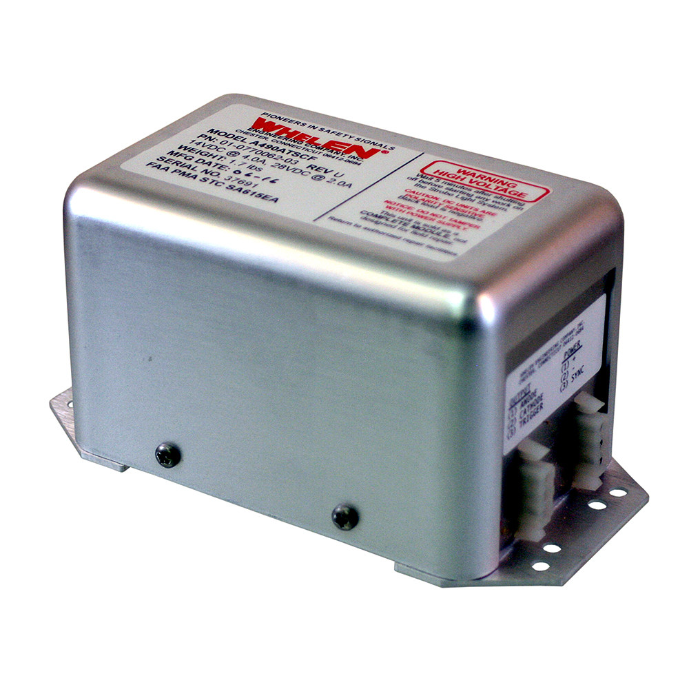 A490ATSCF14/28 WHELEN POWER SUPPLY - COMET - Univair Aircraft Corporation Edge Light Bar Univair