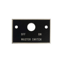 415-54045   ERCOUPE MASTER SWITCH PLATE