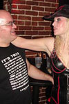 Gordon with Geni of the Genitorturers