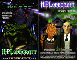2011 H.P. Lovecraft Film Festival - Portland signed poster combo