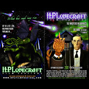 2011 H.P. Lovecraft Film Festival - Portland signed poster combo