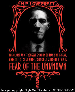 h p lovecraft fear