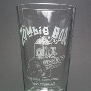 New Orleans coldspot The Zombie Bar now has an official etched glass.
