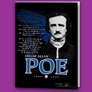 Blank notecards featuring Poe's Annabel Lee