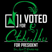 I Voted For Cthulhu for President shirt
