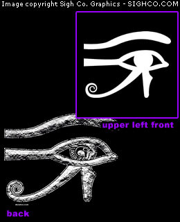Eye of Horus work shirt