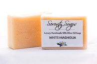 White Magnolia Olive Oil Soap Bar