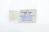 Herbal / Lavender Goats Milks Soap Bar