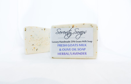 Herbal / Lavender Goats Milks Soap Bar