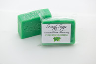 Peppermint Refresh Olive Oil Soap Bar