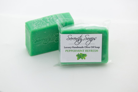 Peppermint Refresh Olive Oil Soap Bar