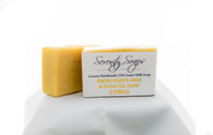 Citrus Goats Milk Soap bar