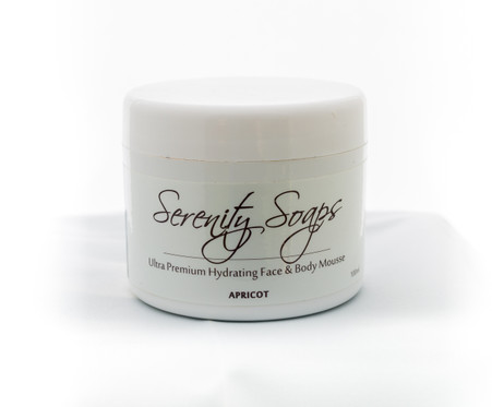 Ultra Premium Hydrating Face and Body Mousse Crème  APRICOT

Choose from Cherry Blossom or Apricot - Both Delicious!!