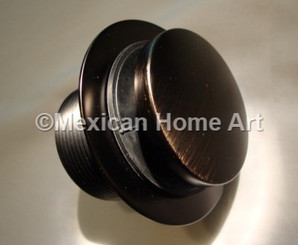 Toe touch drain for Copper Bathtubs in Oil Rubbed Bronze picture 2