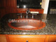 Copper Bar/Prep Sink Oval 26.5x17.75x7 in Somber Patina installed