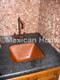 Copper Bar/Prep Sinks Testimonials, Shown Copper Bar Sink Square 15x15x7 in Cafe Patina