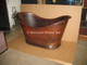 Copper Bathtub Double Slipper without rings