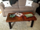 Copper Coffee Table in Old Natural Patina