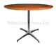 Copper End or Lamp Table Round 24" to 36" Old Natural Patina