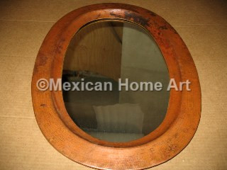 Copper Oval Mirror Frame for CS