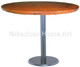 Copper Dining Table 24" and Larger 'Cool Look' Old Natural Patina