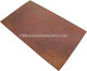 Old Natural Hammered Unwaxed rectangular copper table top 60 x 40 inch