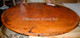Copper Table Top Round 60" Old Natural Patina