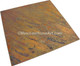 30 x 30 inch New Natural Square Hammered Unwaxed Copper Table Top 1