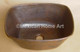 Copper Vanity Vessel Sink Rectangular 15X12X6.5 somber patina front view