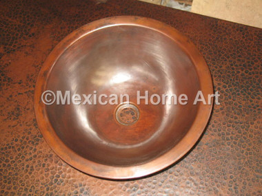 Copper Sink Bathroom Vessel
