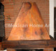 Custom Copper Chimney Cover Old Natural Patina