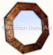 Custom Copper Picture Frame Octagonal somber patina