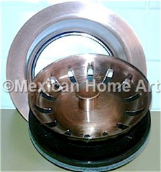 Garbage Disposal Flange and Stopper with Strainer Basket 2